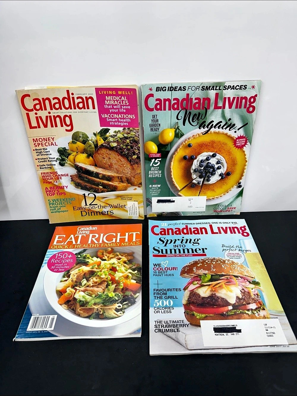 Canadian Living magazine collection Cooking Recipes
